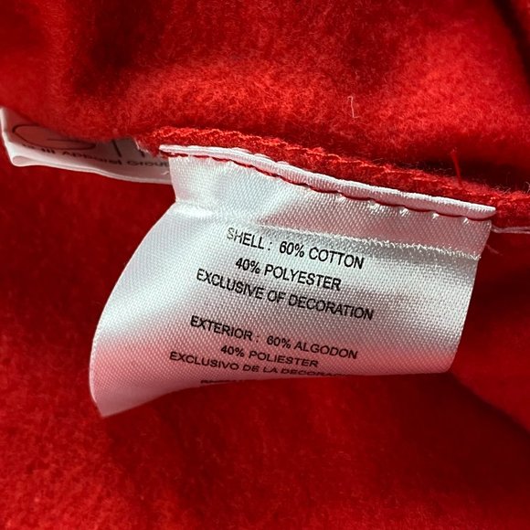 NBA Houston Rockets Embroidered Pullover Hoodie Red G-III Big Man Size 5XL - Picture 9 of 9